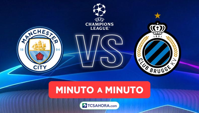 Un duelo crucial entre el Manchester City de Pep Guardiola y el Club Brujas para definir su futuro en la Champions.