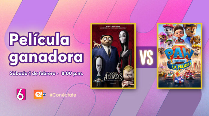 El versus de Canal 6 tiene a su película ganadora para disfrutar en familia este próximo sábado 1 de febrero a las 8:00 p.m.