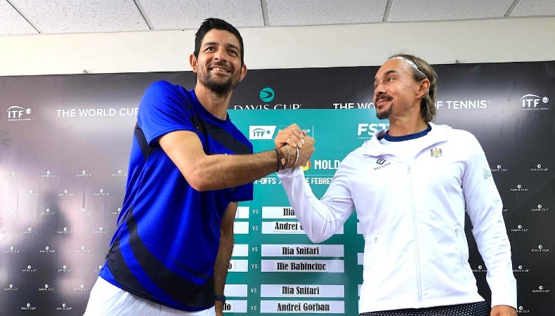 El Salvador se enfrenta a Moldavia en duelo por permanecer en el Grupo Mundial II de la Copa Davis de tenis.