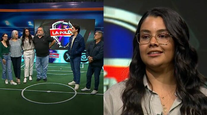 Camila Peña se despidió del set de 