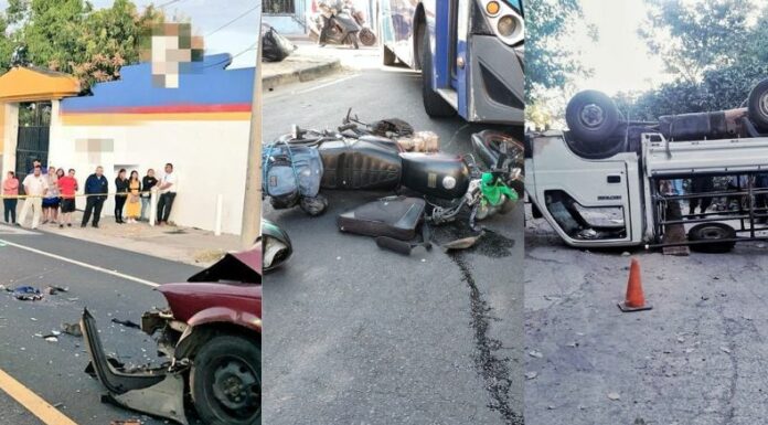En las últimas horas se han registrado varios accidentes de tránsito en diferentes puntos del país, que han dejado al menos cuatro fallecidos.