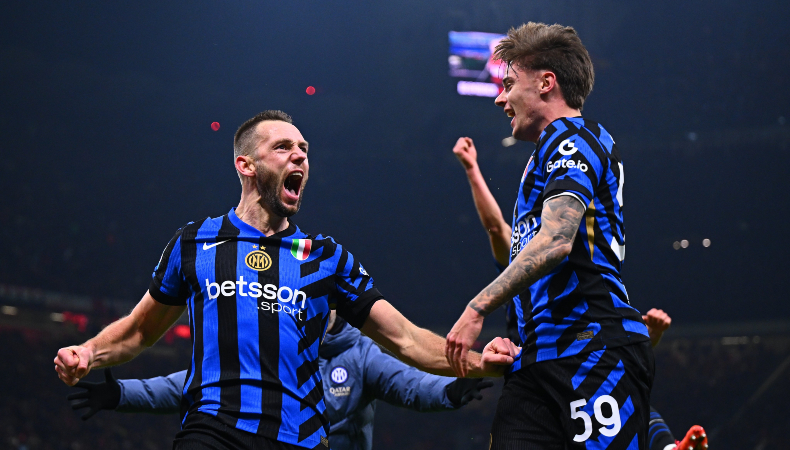 Inter logró rescatar un merecido empate en tiempo de compensación en el derby de la ciudad ante el AC Milan.