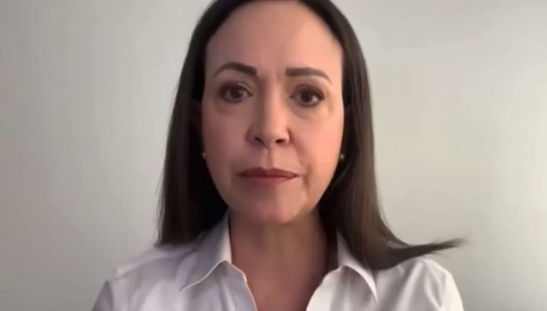 La líder opositora venezolana, María Corina Machado, dijo hoy que ve con buenos ojos el canal de comunicación entre Trump y Nicolás Maduro.