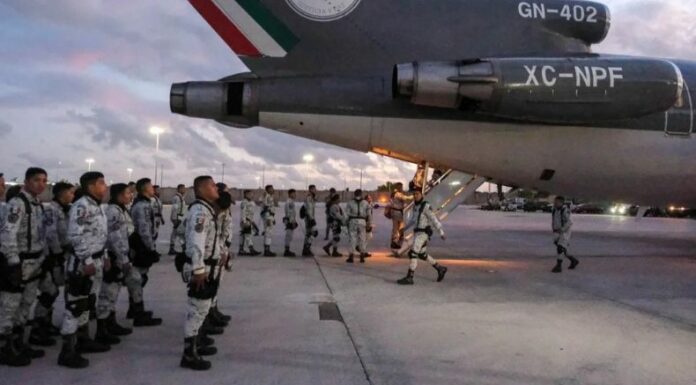 El despliegue forma parte del acuerdo para que el presidente Donald Trump no impusiera aranceles del 25%.