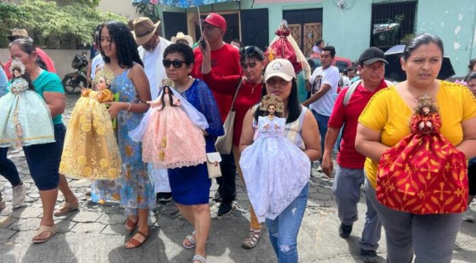 Este 4 de febrero, los feligreses de la iglesia católica celebraron la tradicional peregrinación del Niño Zarco y los Jesusitos.