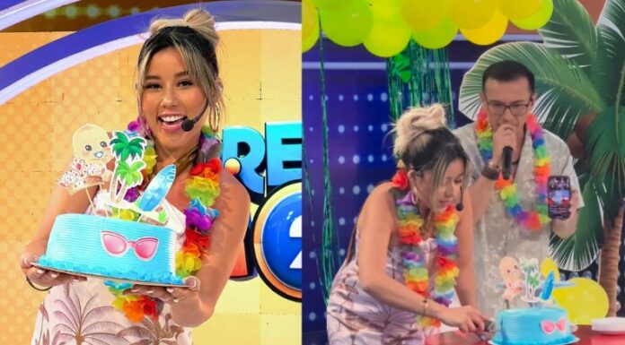 Mafer Salinas le dio la bienvenida a un nuevo año de vida, con una celebración al estilo playero en el programa Prendi2.