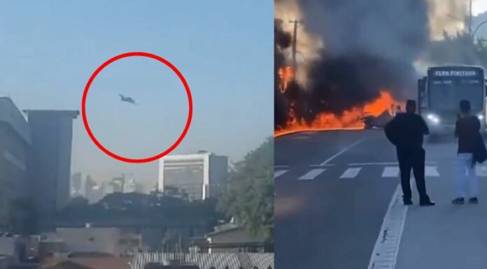 Un accidente aéreo se registró en Brasil dejando dos personas fallecidas y varias lesionadas luego de que una avioneta se desplomara.