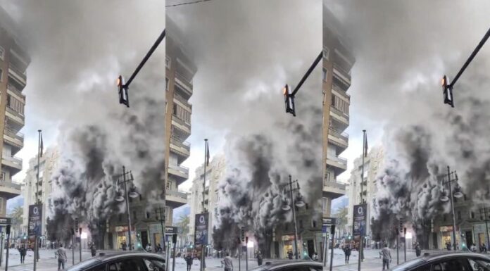 Incendio en un bingo en Valencia encendió las alarmas de los equipos de emergencias. Se cuentan alrededor de 18 afectados por humo.