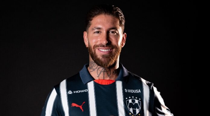 Sergio Ramos utilizará un número dedicado al Real Madrid en su nuevo club los Rayados del Monterrey de México.