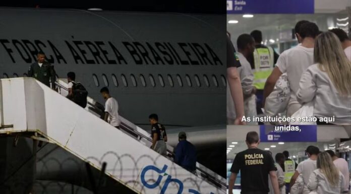 Un segundo avión con 111 brasileños deportados de Estados Unidos llegó en las últimas horas a Brasil.