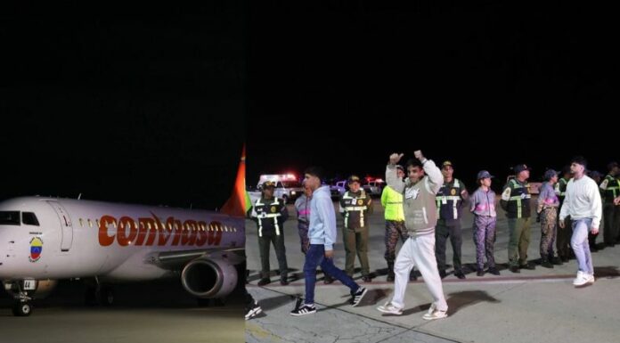 Alrededor de 190 venezolanos, deportados retornaron a su país en las últimas horas, como parte de un acuerdo entre EE. UU. y Venezuela.