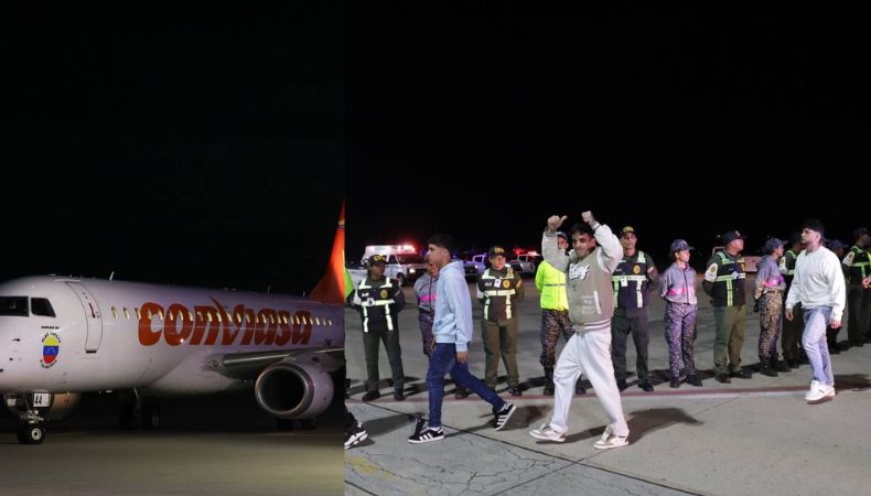 Alrededor de 190 venezolanos, deportados retornaron a su país en las últimas horas, como parte de un acuerdo entre EE. UU. y Venezuela.