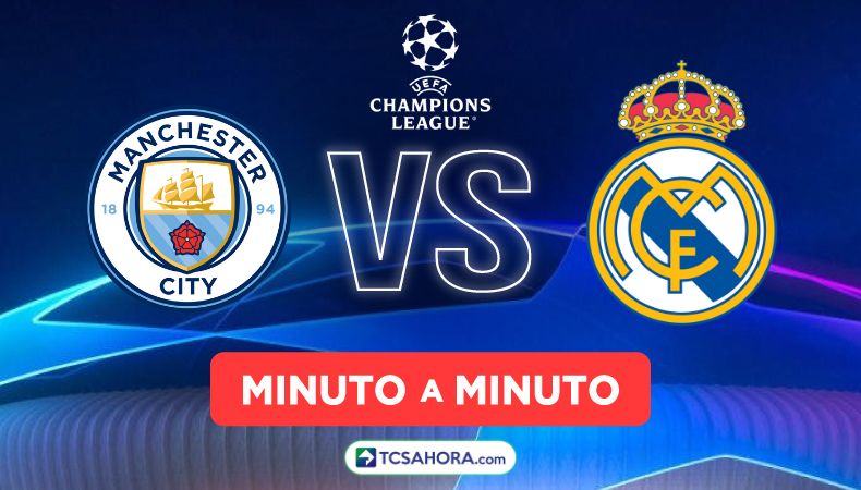 Repasa los detalles del partido de ida de los Playoffs de la UEFA Champions League entre Manchester City y Real Madrid.