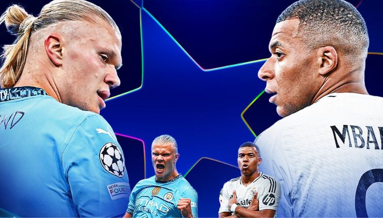 Kylian Mbappé y Erling Haaland anotaron este martes y aspiran a convertirse en los máximos goleadores de la Champions League.