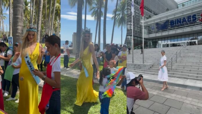 MissMundo-1 Krystyna Pyszkova, la actual Miss Mundo, tuvo la oportunidad de viajar grandes puntos turísticos en nuestro país.