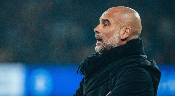 Guardiola aseguró que “ha ocurrido muchas veces esta temporada” que el Manchester City baje el nivel en defensa.