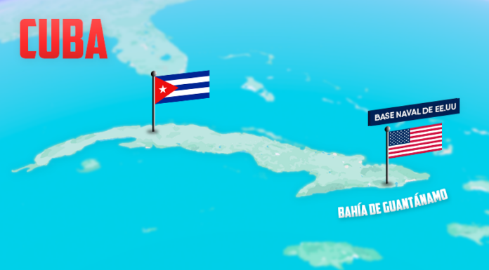 La base naval de Guantánamo, en Cuba, es el único enclave militar de EEUU fuera de sus fronteras, que se mantiene contra la voluntad del país donde está ubicado.