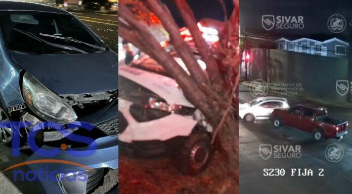 En las últimas horas se han registrado varios accidentes de tránsito en diferentes puntos del país, que han dejado al menos siete lesionados.