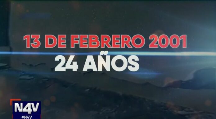 El 13 de febrero es una fecha en la que se recuerda a las víctimas del segundo terremoto que sacudió al país en ese mismo año.