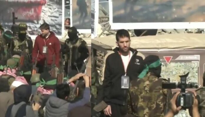 Hamás liberó otros tres rehenes israelíes a cambio de cientos de presos palestinos Hamás liberó este sábado por la mañana a tres rehenes y en las siguientes horas Israel dejó en libertad a 369 presos.