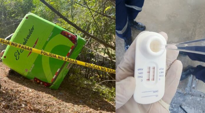 El conductor deberá enfrentar un proceso judicial luego de dar positivo al consumo de drogas.