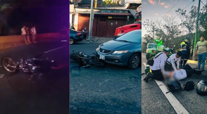 En las últimas horas se han registrado varios accidentes de tránsito en diferentes puntos del país, que han dejado un fallecido y al menos cuatro lesionados.