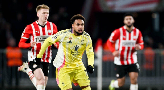 Juventus cayó eliminado en el playoff de Champions ante el PSV de Países Bajos y volvió a fracasar en el torneo europeo.