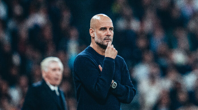 Pep Guardiola reconoció que el Real Madrid fue el mejor en la serie de playoff de Champions en la que el City fue goleado.