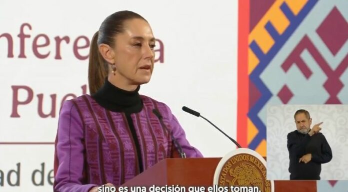 La presidenta de México, Claudia Sheinbaum, advirtió que no tolerará una invasión de Estados Unidos en la lucha del narcotráfico.
