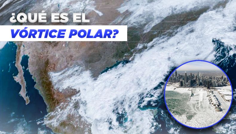 ¿Qué es el vórtice polar que genera frío extremo en EE. UU.? Grandes áreas de EEUU están sometidas por el mortal frío extremo que genera el vórtice polar que, si bien es alarmante, no es un fenómeno nuevo y es normal.
