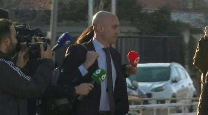 Rubiales fue inhabilitado el pasado 30 de octubre por FIFA por tres años para el ejercicio de cualquier actividad relacionada con el fútbol.