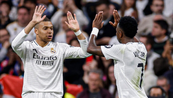 Real Madrid derrotó al Girona Real Madrid derrotó al Girona con los goles de Luka Modric y Vinícius para mantenerse en el segundo lugar de la tabla de posiciones.