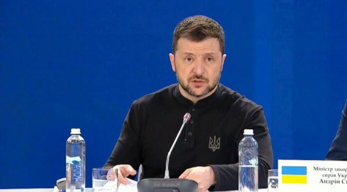 El mandatario recibió a varios aliados extranjeros que viajaron a Kiev para reafirmar su apoyo a Ucrania.