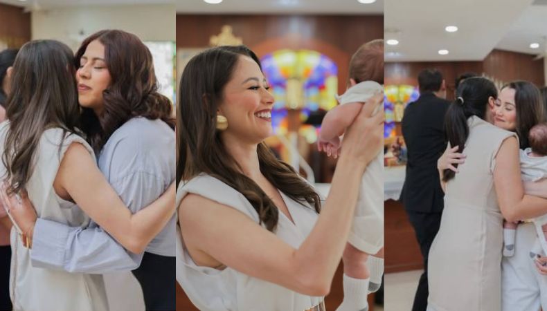 Alexa Guzmán compartió las bellas fotografías del bautizo de su bebé, a través de sus redes sociales oficiales.