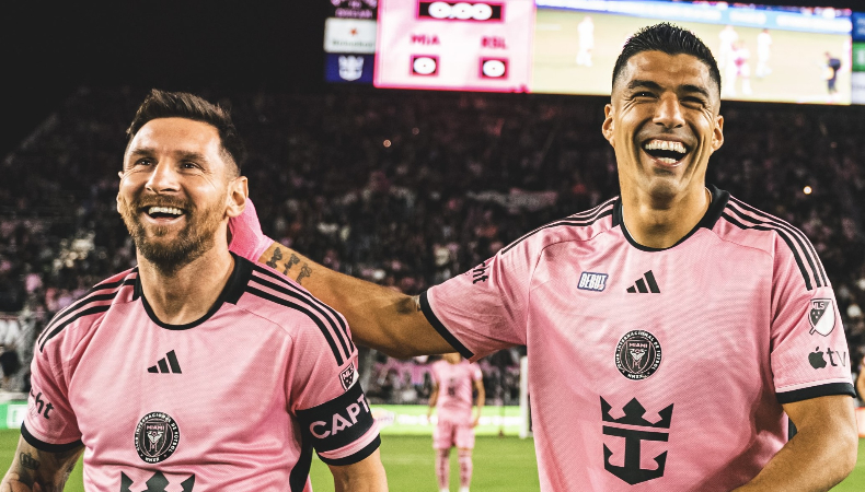 Messi y Suárez tuvieron una pelea con un jugador y un integrante del cuerpo técnico del New York City en el juego inaugural de la MLS.