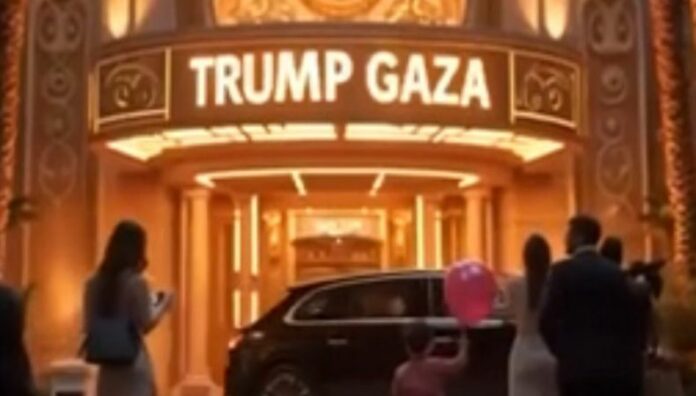 Trump Gaza el video generado con IA que ha encendido las redes “Trump Gaza”, un video hecho con Inteligencia Artificial que ha generado polémica en redes, fue compartido por el presidente estadounidense.