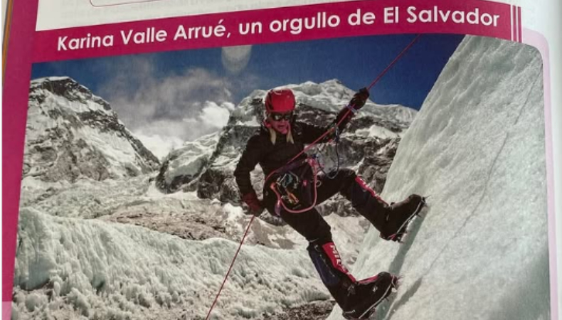 Alfa Karina Arrué se convirtió en la primera persona salvadoreña en alcanzar la cima del Monte Everest en mayo de 2022.