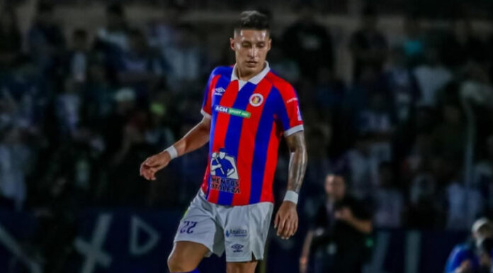 Bryan Tamacas se perderá el duelo ante Cacahuatique tras ser sancionado con un partido por su expulsión en el encuentro ante Limeño.