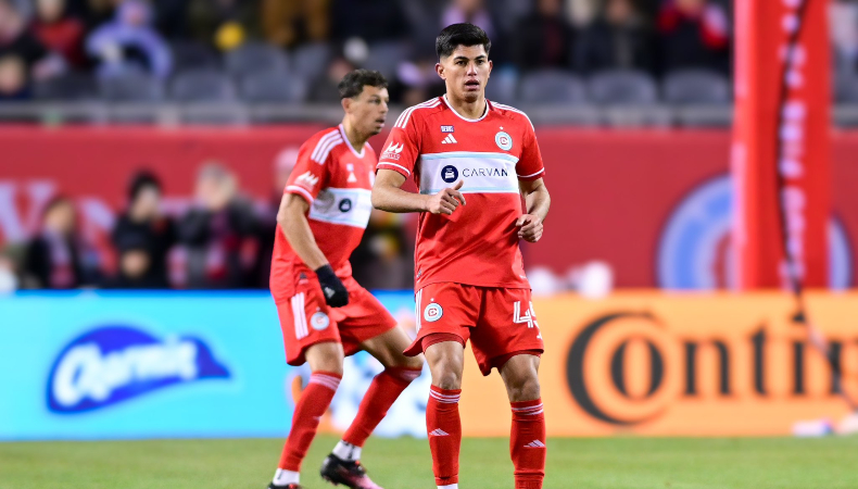 Harold Osorio debutó oficialmente con el primer equipo del Chicago Fire en la segunda jornada de la temporada 2025 de la MLS.