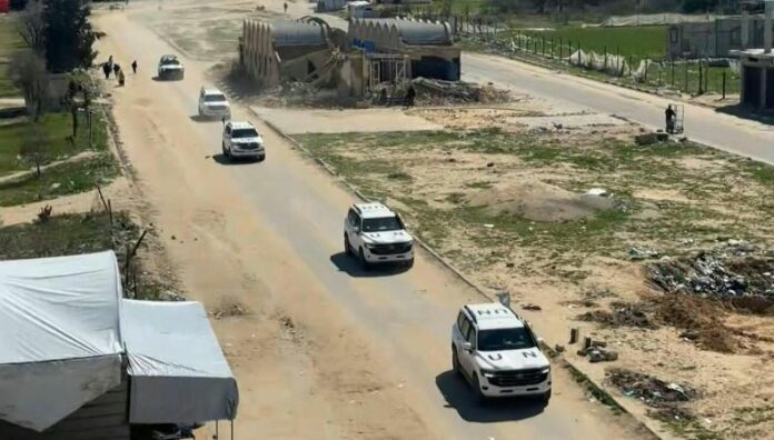 Israel bloquea la entrega de ayuda humanitaria en Gaza Israel anunció el domingo la suspensión del ingreso de ayuda humanitaria en la Franja de Gaza y amenazó con más consecuencias.