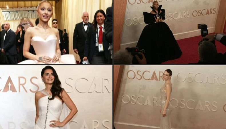 Los brillos, el blanco y la moda Wicked marcaron la alfombra roja de la edición número 97 de los premios Óscar.