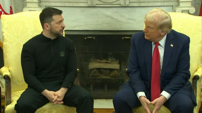 Trump suspende la ayuda militar a Ucrania Donald Trump cumplió su amenaza y pausó la ayuda militar de EE.UU. a Ucrania, tres días después de su enfrentamiento con Volodimir Zelenski en la Casa Blanca.