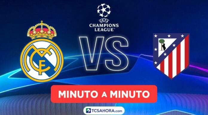 Repasa los detalles del partido de ida de los octavos de final de la UEFA Champions League entre Real Madrid y Atlético de Madrid.