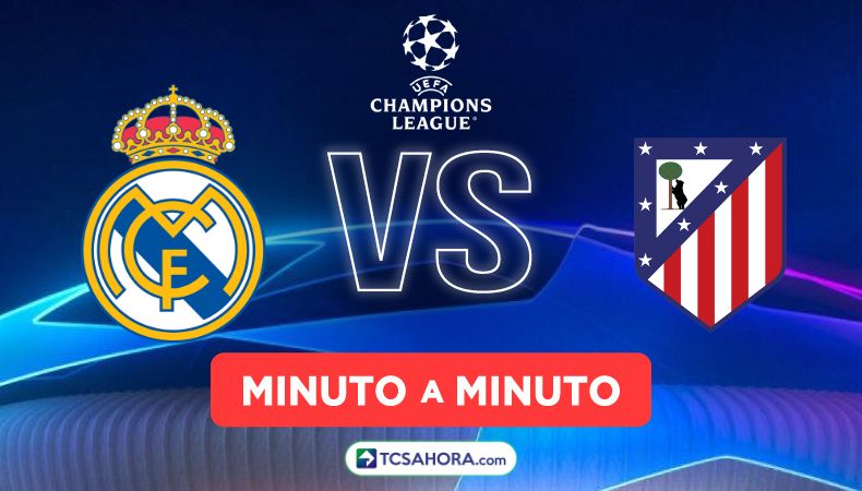 Repasa los detalles del partido de ida de los octavos de final de la UEFA Champions League entre Real Madrid y Atlético de Madrid.