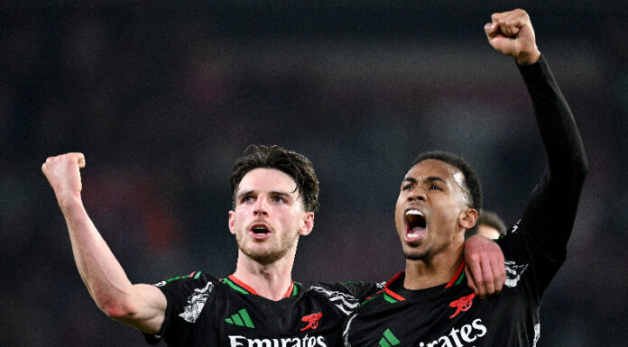 Arsenal goleó sin piedad al PSV de Países Bajos y salvo un milagro dirá presente en los cuartos de final de la Champions League.