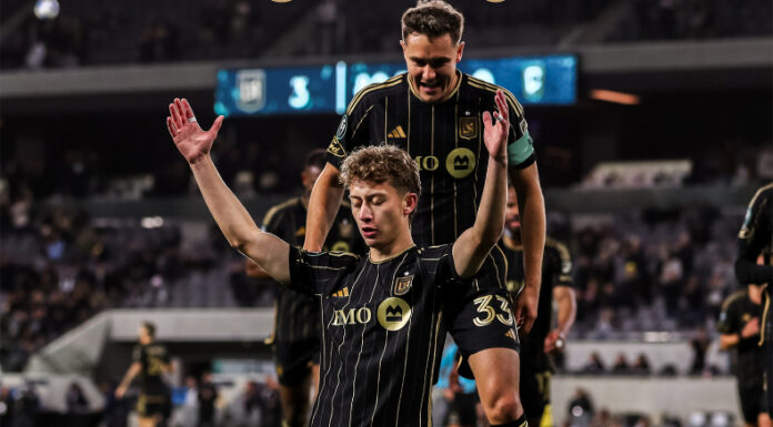Nathan Ordaz selló la goleada de Los Angeles FC ante el Columbus Crew en los octavos de final de la CONCACAF Champions Cup.