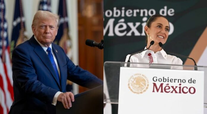 El presidente de Estados Unidos, Donald Trump, anunció que retrasará hasta el 2 de abril la entrada en vigor de los aranceles del 25% a México.