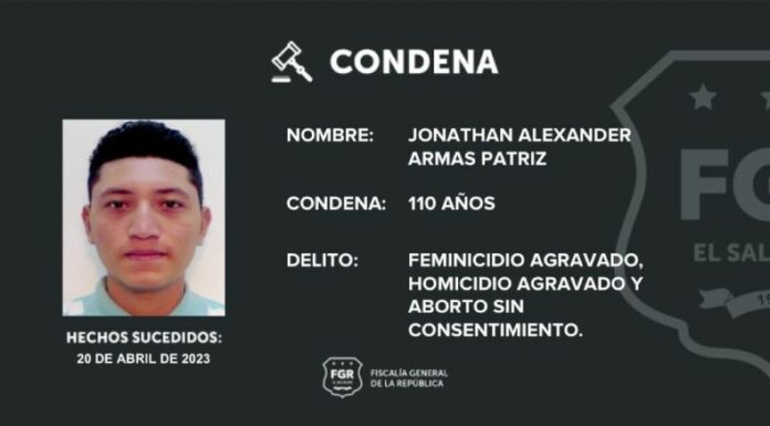 Un hombre fue condenado a 110 años de prisión por asesinar a su excompañera de vida que estaba embarazada y a un menor de edad.