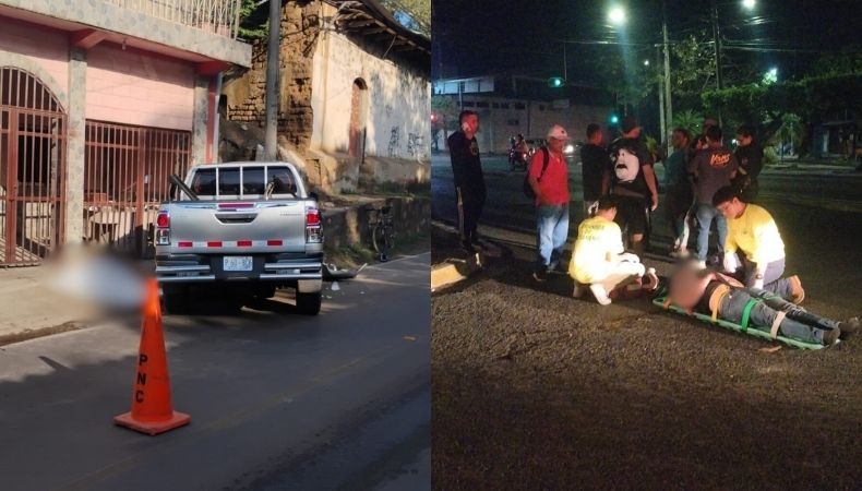 Una mujer murió en un accidente de tránsito registrado esta mañana en San Miguel.