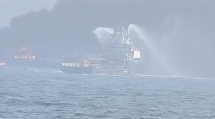 Un petrolero y un carguero chocaron este lunes en el Mar del Norte, frente a las costas del noreste de Inglaterra.